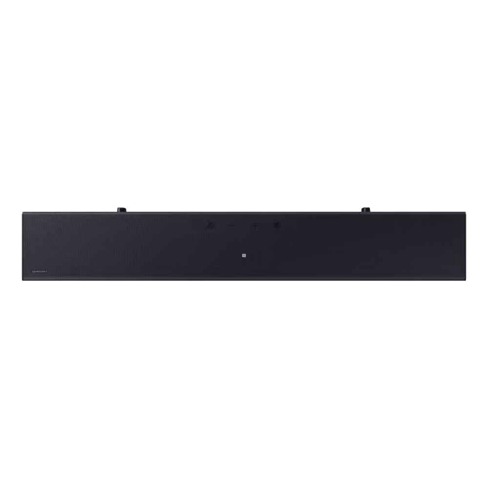 Barra de sonido Samsung HW-C400 botones de control y conexión NFC vista superior. Solo en granhogar online