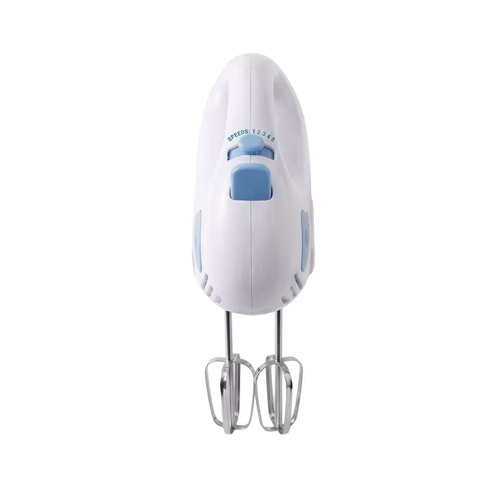 Batidora de mano Electric Life Pn-208wb con aspas batidoras vista frontal. Consíguela en granhogar