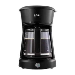 Cafetera Oster BVSTDCP12B-013 900W jarra de vidrio graduada vista frontal, compra online en granhogar