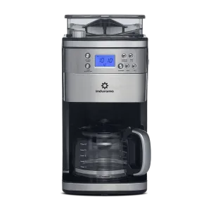 Cafetera con molino MCI-CR 1.5LTS 12TZS Indurama vista frontal descúbrelo en granhogar