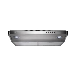 Campana extractora Indurama CEI-60CRP de 60 cm inox vista inferior encuentra en granhogar