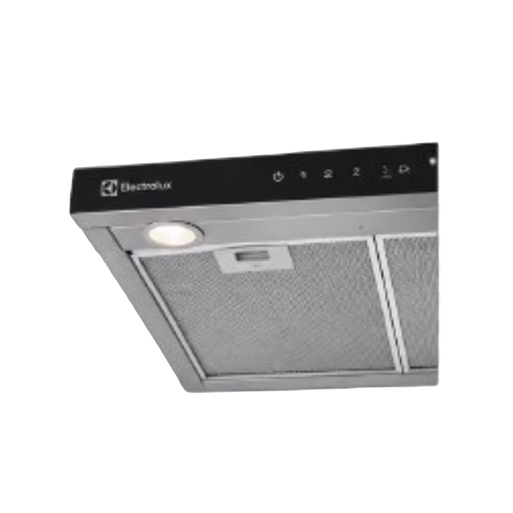 Campana extractora de olores CE6TF 60cm Electrolux con luces LED encendidas, encuéntralo en granhogar