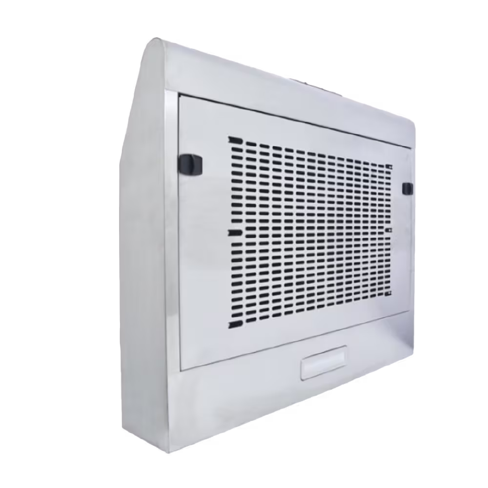 Mantén tu cocina libre de humo y grasa con la campana RCA 60S-I, de 60 cm, con diseño compacto y eficiente.