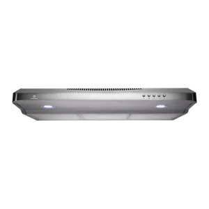 Campana extractora Indurama CEI-75CRP de acero inoxidable de 75 cm vista frontal encuentralo en granhogar