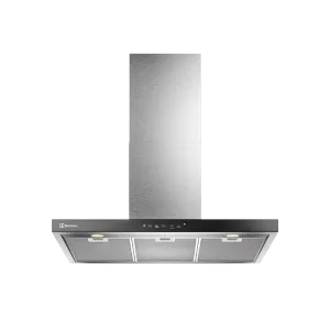 Campana extractora Electrolux CE9TF 90cm filtros de aluminio vista frontal. Encuéntrala en granhogar