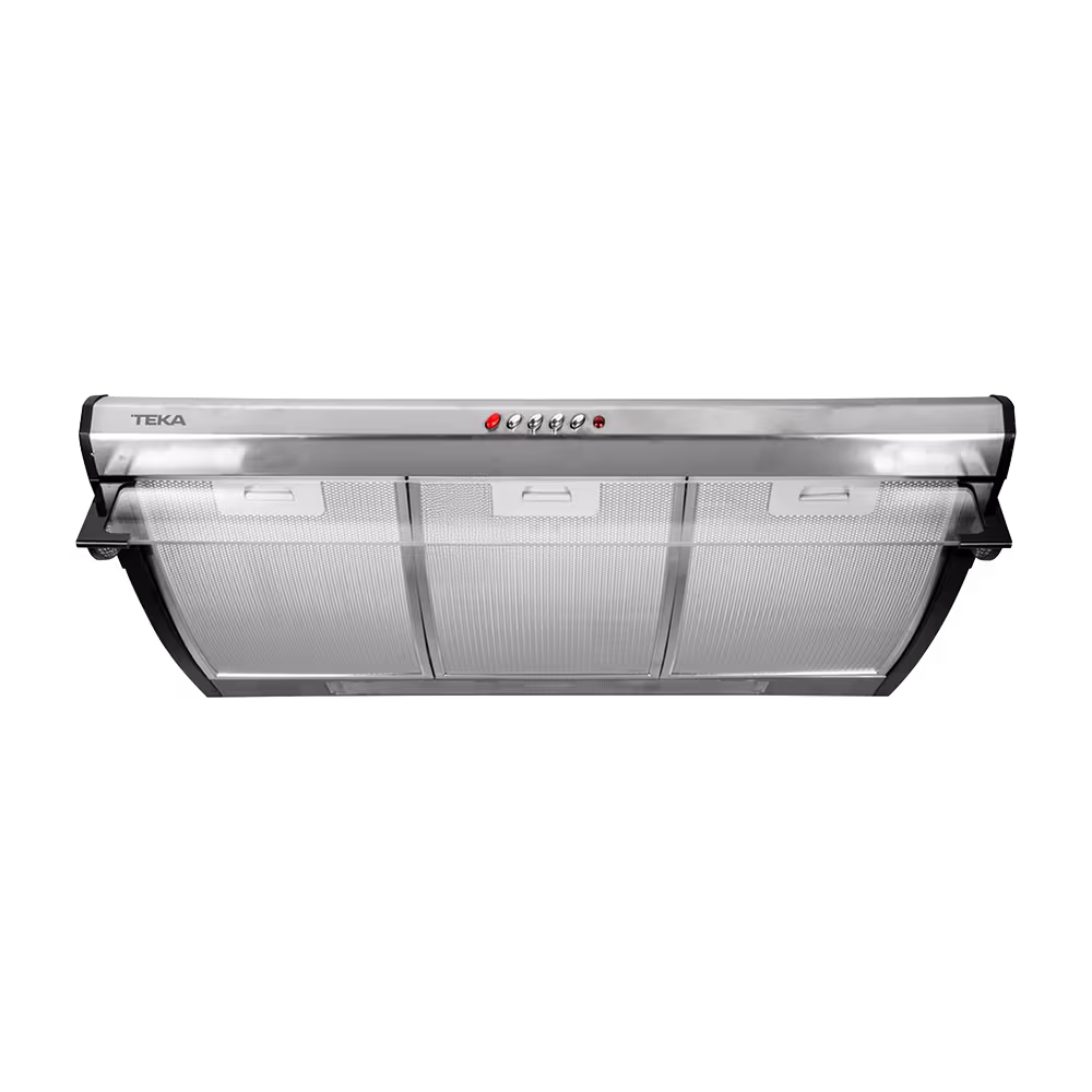 Campana extractora Teka C710 76 cm tres filtros metálicos lavables vista frontal. Consíguela en granhogar