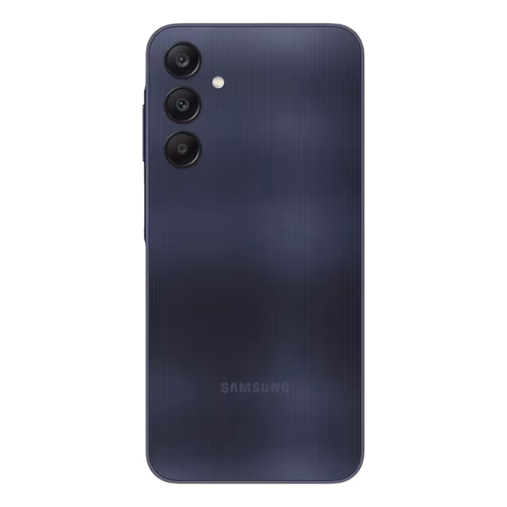 Descubre el Samsung Galaxy A25 5G: potente con 8GB de RAM, 256GB de almacenamiento, pantalla AMOLED de 6.5" y triple cámara de 50MP.