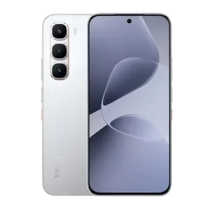 Telefono celular Infinix Hot 40 Pro 256GB diseño plateado vista frontal y posterior disponible en granhogar