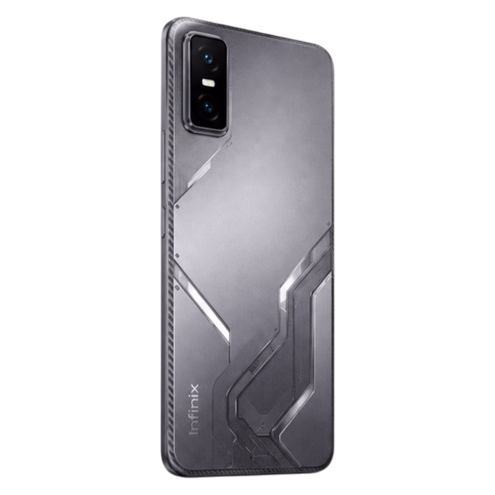 Celular GT 30 Pro 5G 12GB RAM 256GB Infinix vista posterior, adquiérelo en granhogar
