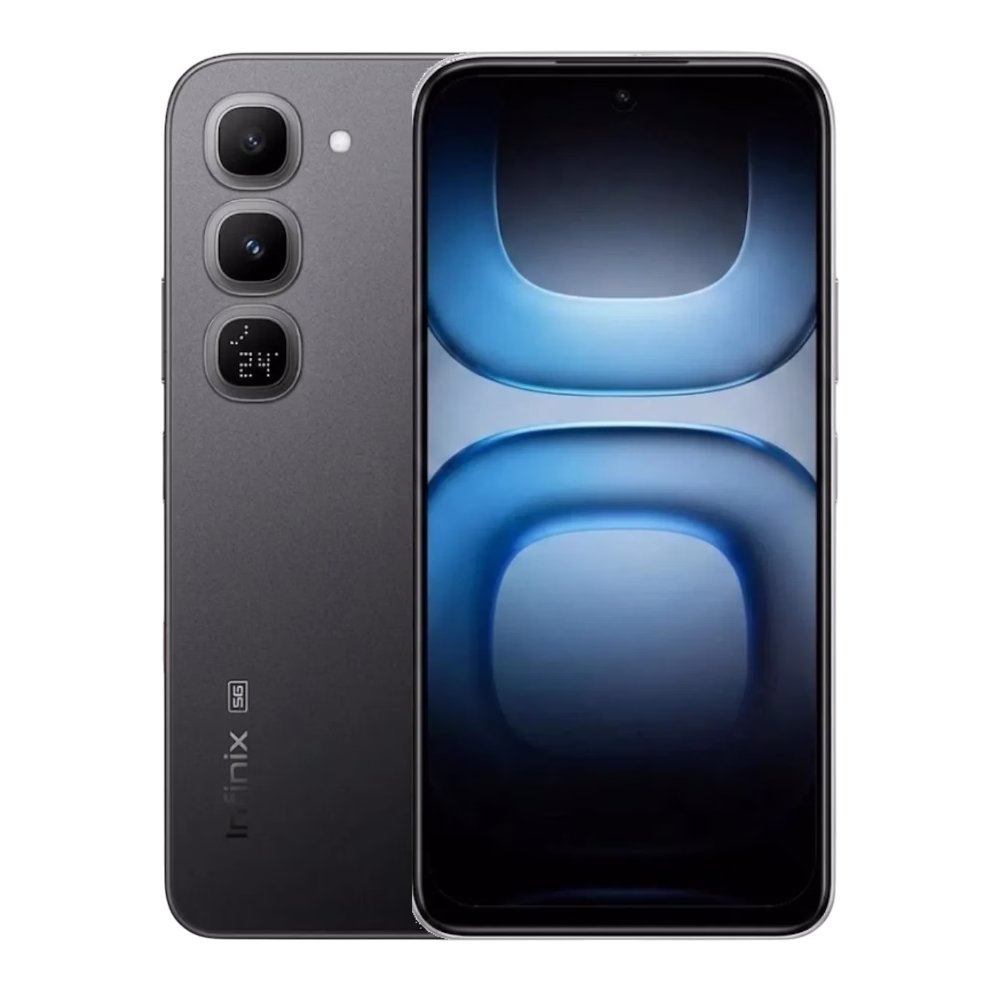 celular Hot 70 Pro 5G 8GB RAM 256GB Dual SIM Infinix vista frontal y trasera descúbrelo en granhogar