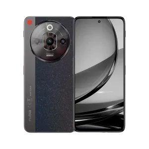 Celular Nubia Focus Pro 5G 256GB módulo de cámara circular vista frontal y posterior. Encuéntralo en granhogar