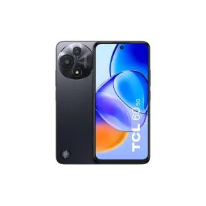 Teléfono Celular TCL 604 128GB diseño completo vista frontal Disponible en granhogar