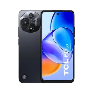 Teléfono Celular TCL 604 128GB diseño completo vista frontal Disponible en granhogar