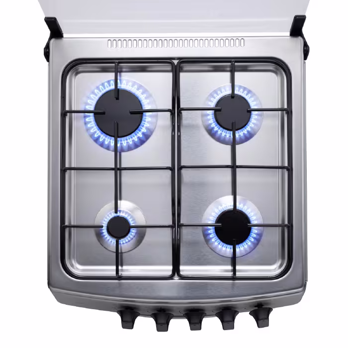Cocina a Gas Indurama Dublín Spazio Plus: diseño moderno, gran capacidad y hornillas eficientes que brindan practicidad y estilo en tu cocina.