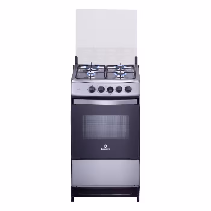 Cocina a Gas Indurama Dublín Spazio Plus: diseño moderno, gran capacidad y hornillas eficientes que brindan practicidad y estilo en tu cocina.