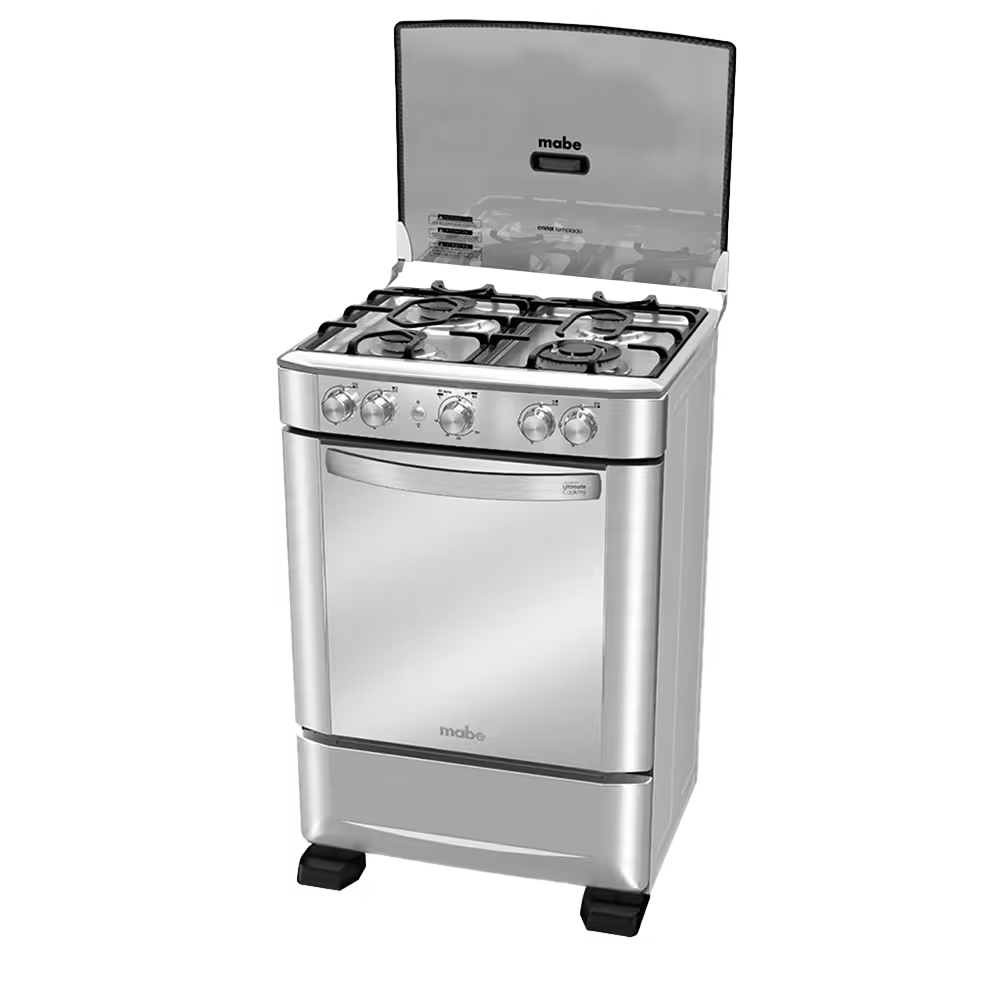 Con la Cocina a Gas EM6060FX1 de Mabe, disfruta de cada preparación con estilo, eficiencia y el rendimiento que tu hogar merece.