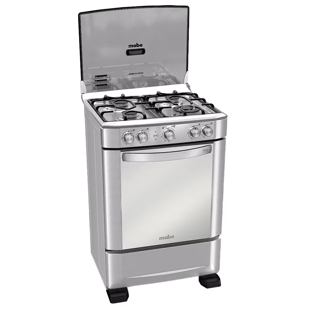 Con la Cocina a Gas EM6060FX1 de Mabe, disfruta de cada preparación con estilo, eficiencia y el rendimiento que tu hogar merece.