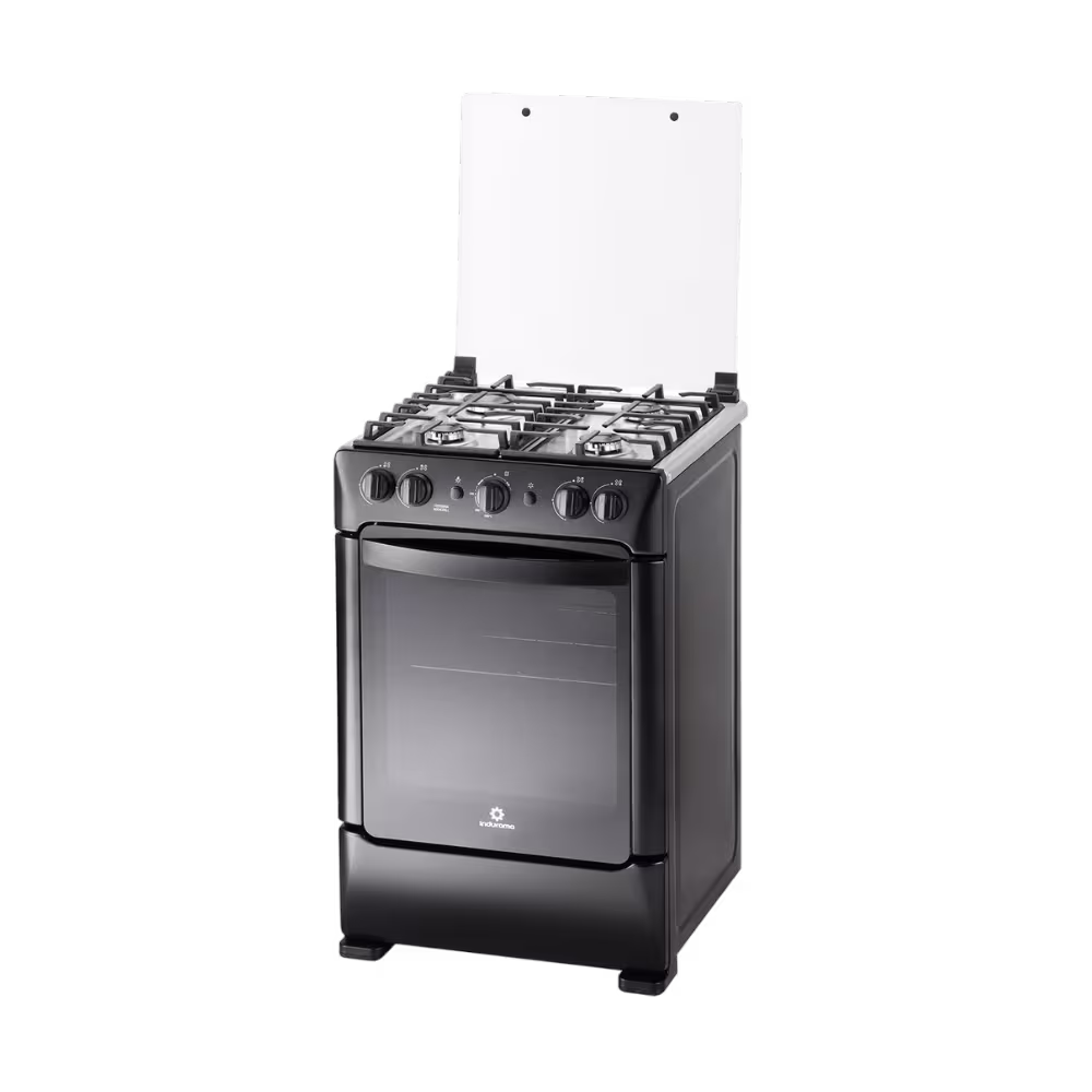 Vista diagonal derecha cocina Indurama Maxgrill