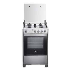 Cocina a gas Coruña Quarzo 24" 4 quemadores Indurama vista frontal descúbrelo en granhogar