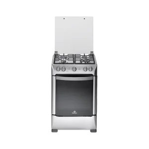 Cocina a gas Granada Zafiro 24" 4 quemadores Indurama vista frontal descúbrelo en granhogar