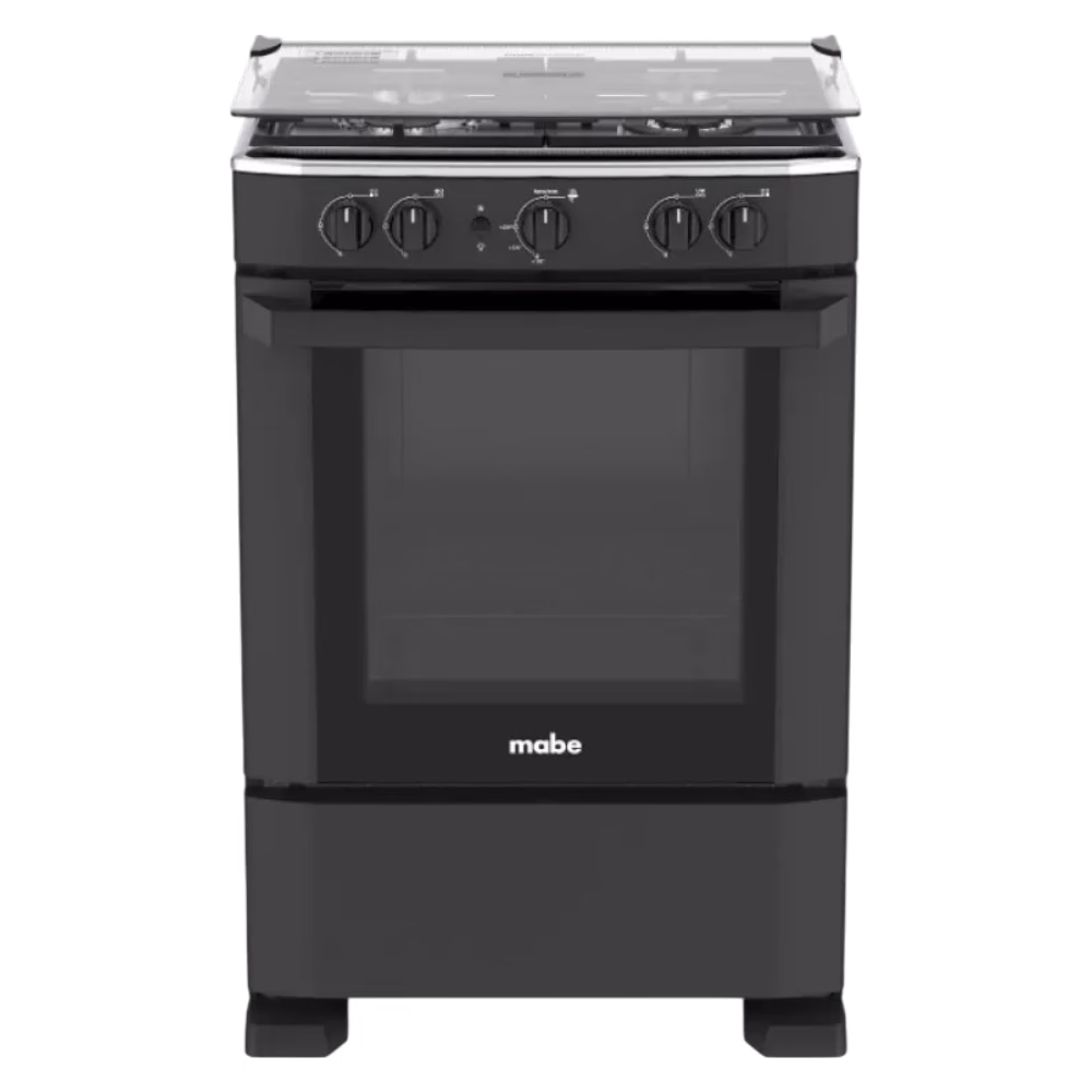 Cocina a gas EM6040FN0 NG 4Q Mabe en vista frontal, descúbrelo en granhogar