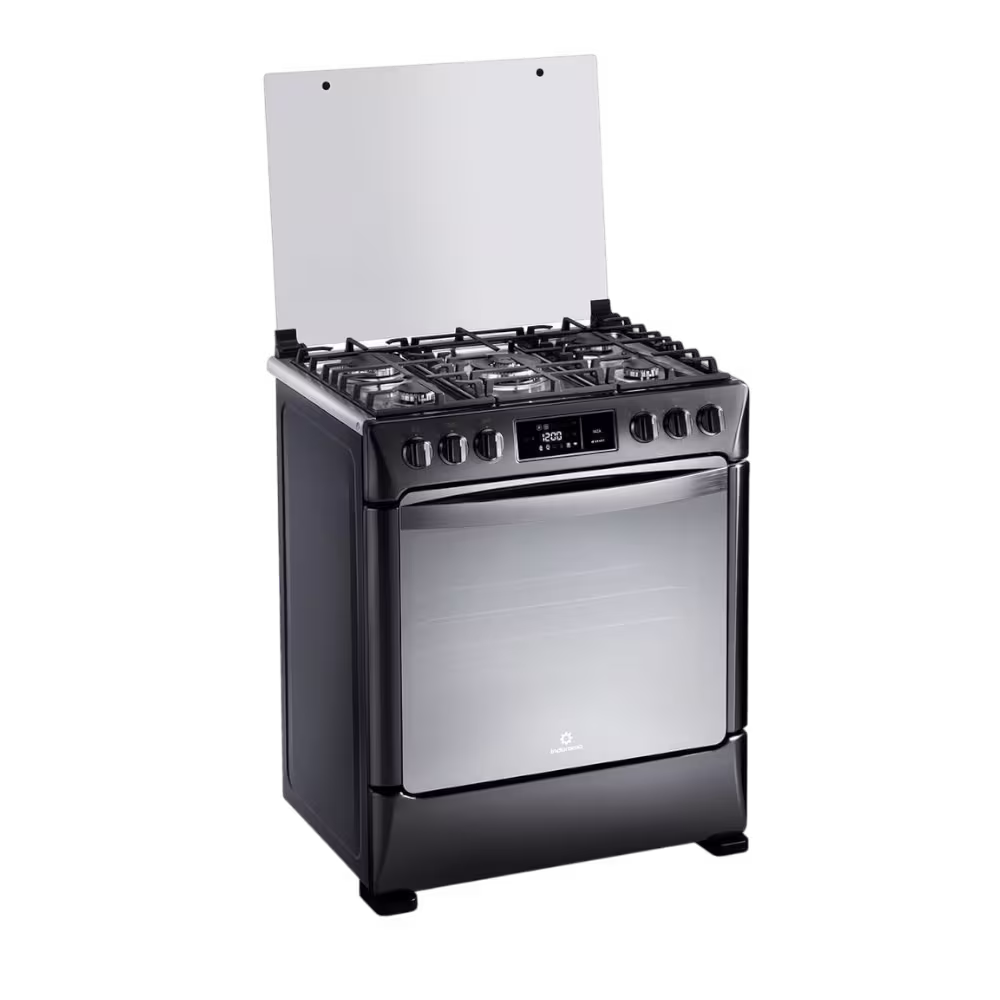 La cocina a gas Niza Smart Zafiro 30” de Indurama ofrece estilo, potencia y precisión para que disfrutes cada receta al máximo.