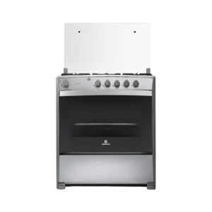 Cocina a gas Indurama Murcia Quarzo de 32 pulgadas y 5 quemadores vista frontal recta encuentra en granhogar
