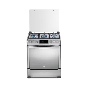 Cocina a gas Indurama Roma Zafiro de 30 pulgadas con tapa de vidrio encuentra en granhogar