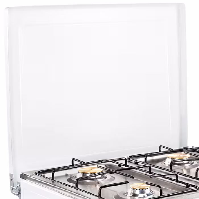 Cocineta Florencia 4Q EC de Ecoline, compacta y durable, con quemadores de bronce y diseño práctico ideal para cocinar con comodidad.