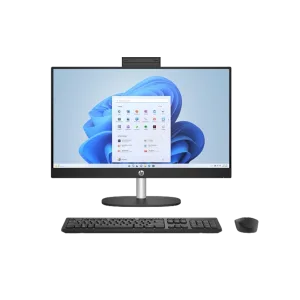Computador All In One HP 24-CR0253LA 24" webcam activa vista frontal Encuentra en granhogar