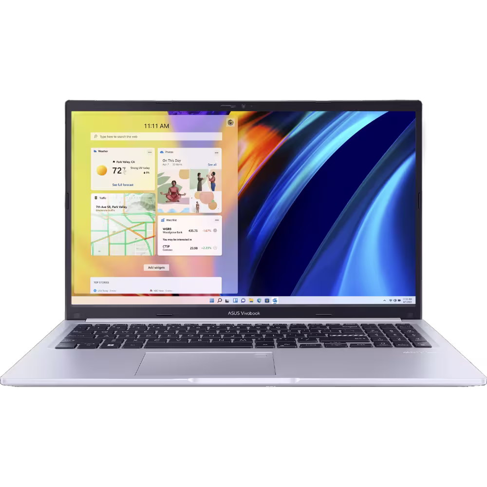 Laptop ASUS X1502VA-BQ1219 Core i7 15.6 pulgadas vista frontal disponible en granhogar