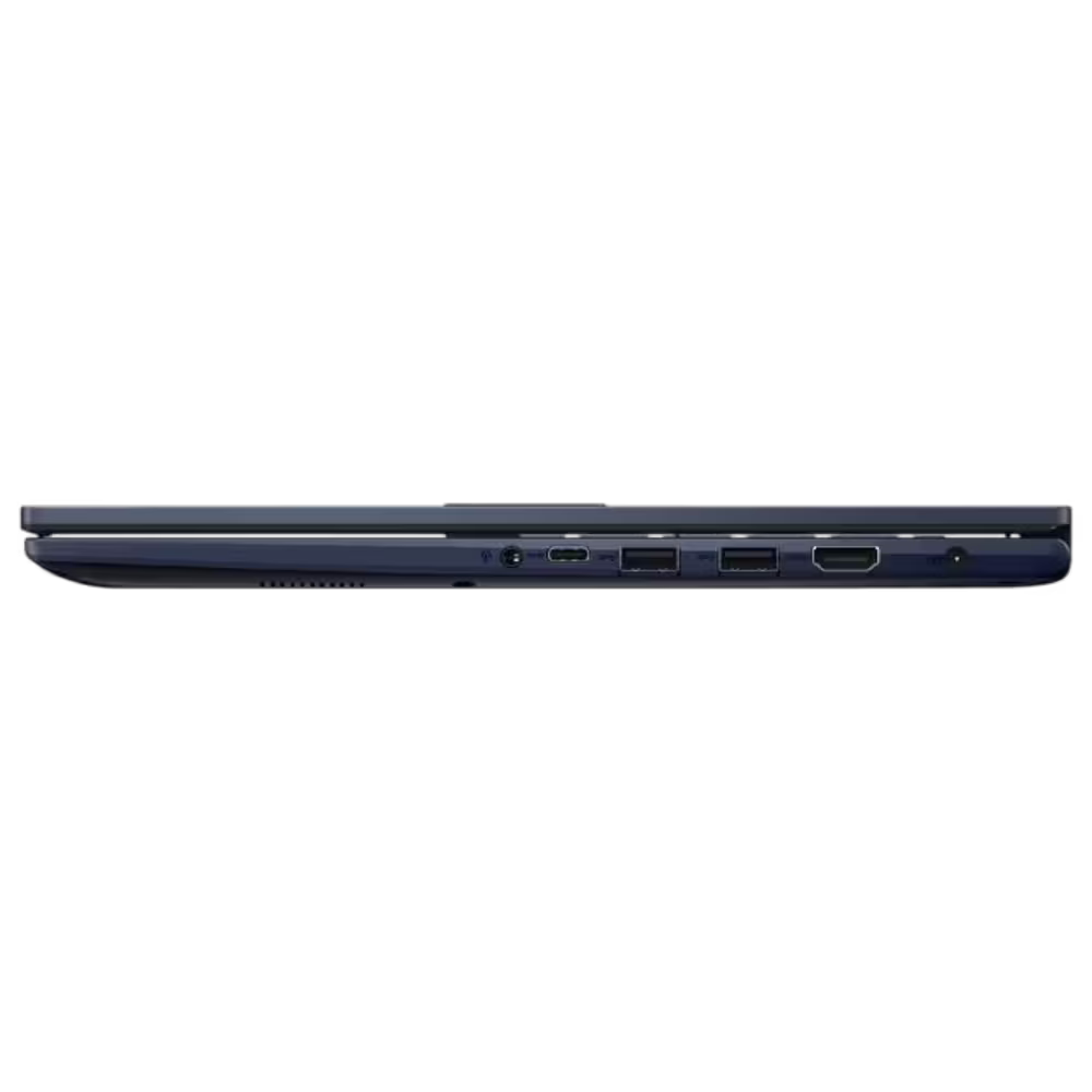 Laptop Asus X1504ZA puertos USB HDMI y tipo C vista lateral derecha disponible en granhogar