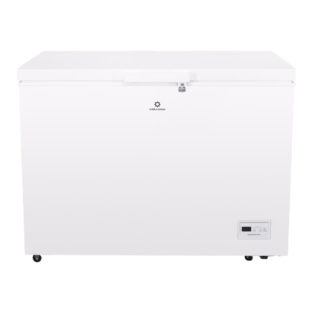 Congelador horizontal Indurama CI-299 TM blanco vista frontal cerrada