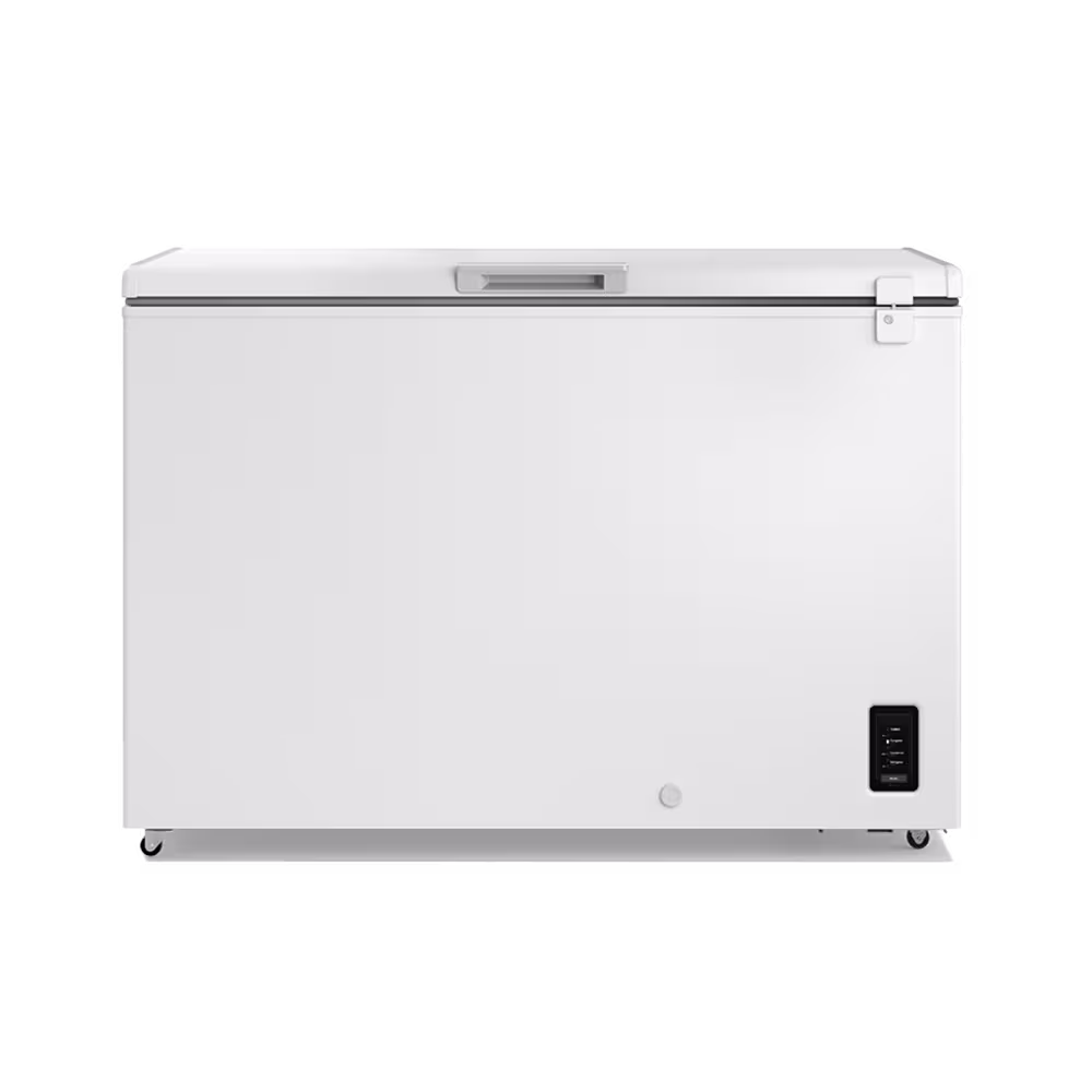 Congelador Electrolux EFH38S3Q5AW 14 pies cerrado vista frontal. Adquiérelo en granhogar