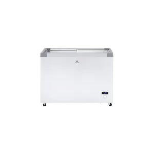 Congelador horizontal CI-299 TM Indurama blanco vista frontal cerrada descúbrelo en granhogar