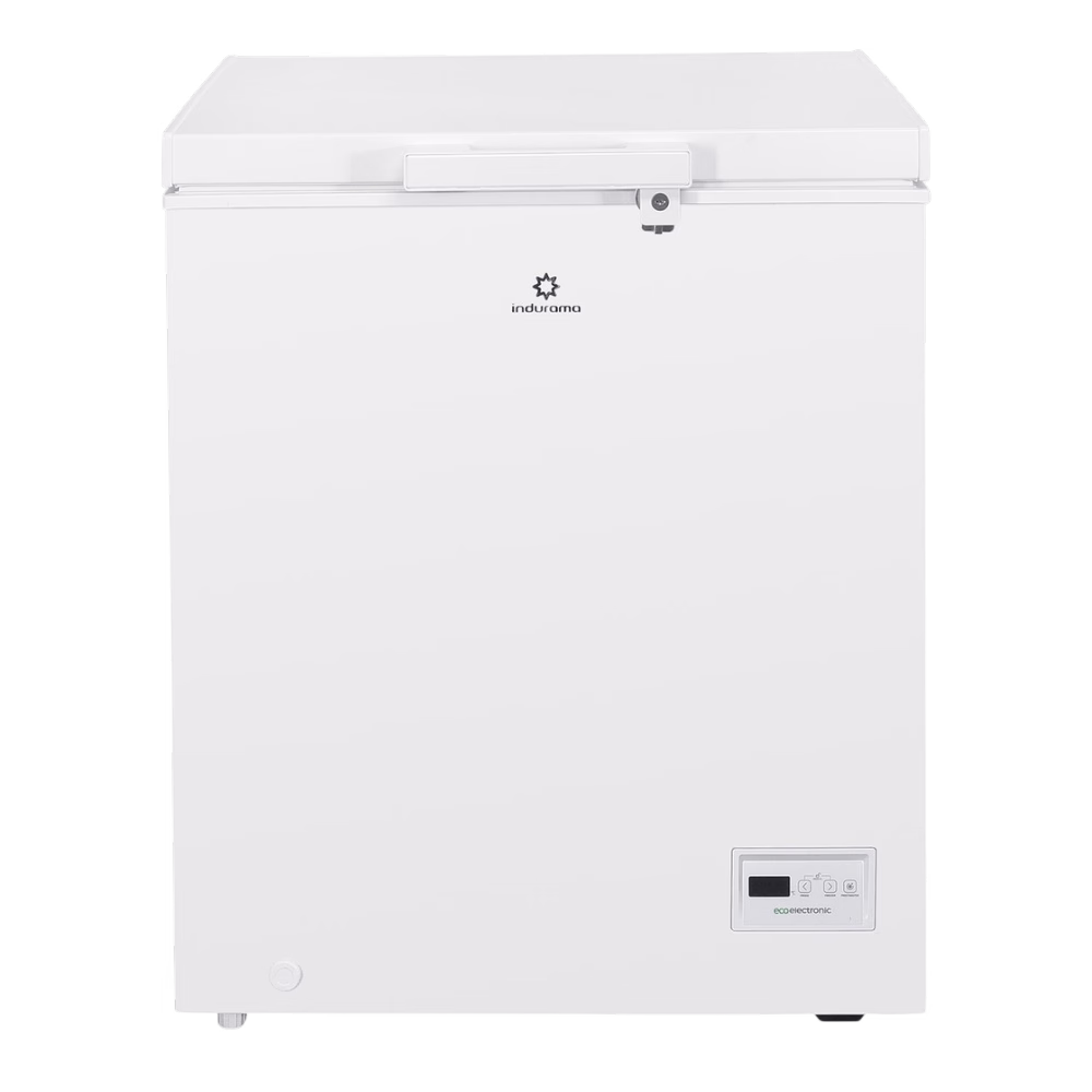 Congelador horizontal CI-145BL 145 litros Indurama vista frontal descúbrelo en granhogar
