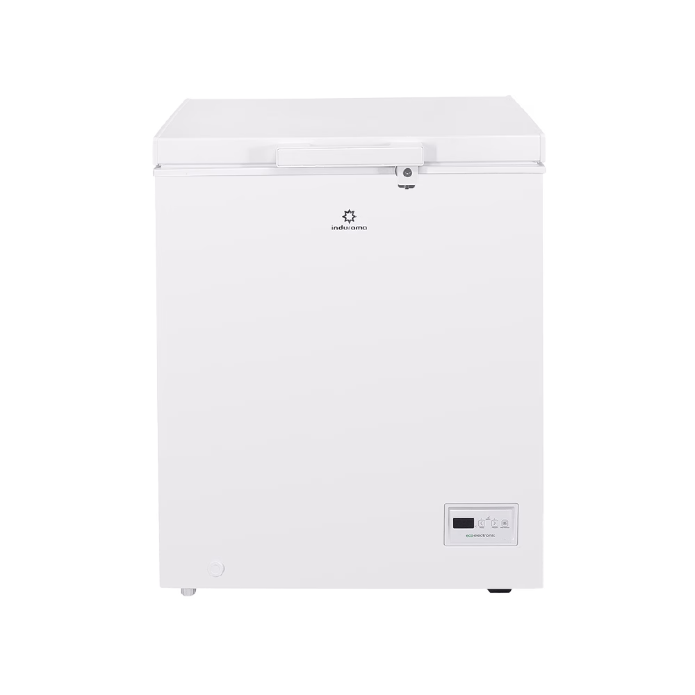 Congelador horizontal CI-145BL 145 litros Indurama vista frontal descúbrelo en granhogar
