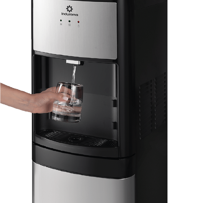 ¡Agua fresca al instante! El Dispensador de Agua DAI-5GCI de Indurama combina eficiencia y estilo para tu hogar.