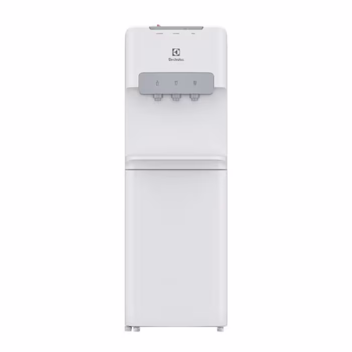 ¡Agua fresca siempre a tu alcance! Dispensador EQS20C3MUSW de Electrolux, diseño elegante y eficiencia total para tu hogar.
