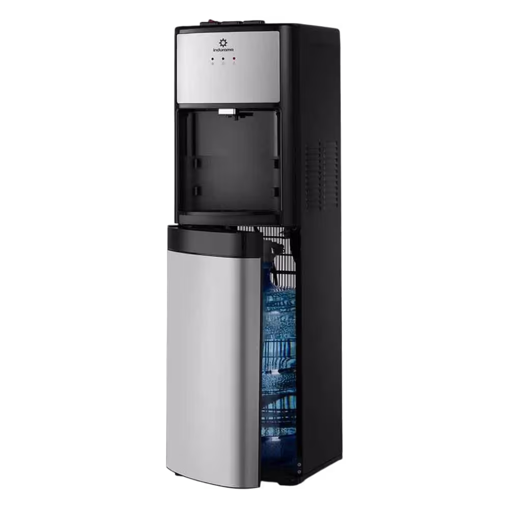 Dispensador de agua Indurama DAI-5GCI compartimento para garrafon de agua diagonal disponible en granhogar