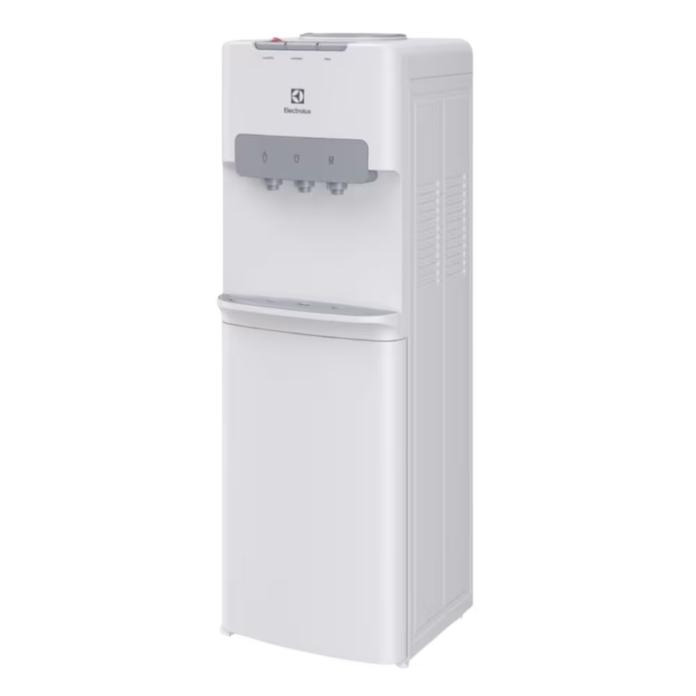 Dispensador de agua Electrolux EQS20C3MUSW de 3 temperaturas color blanco diagonal disponible en granhogar