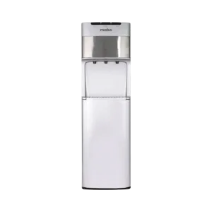 Dispensador de agua EMBL3TGS botellón abajo Mabe gris vista lateral izquierda adquiérelo en granhogar