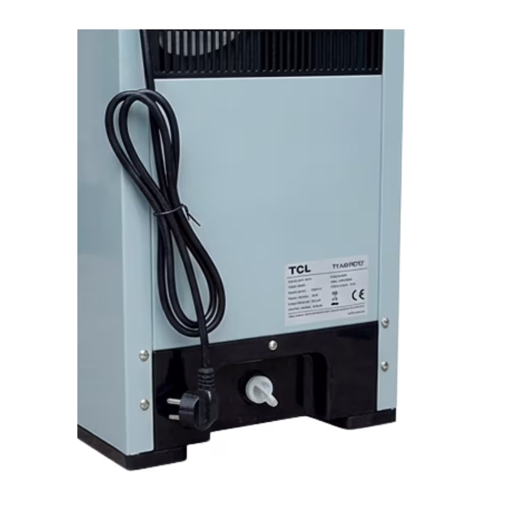Dispensador De Agua TCL TY-LWYR75T cable de conexión e interruptores vista posterior, adquiérelo en granhogar