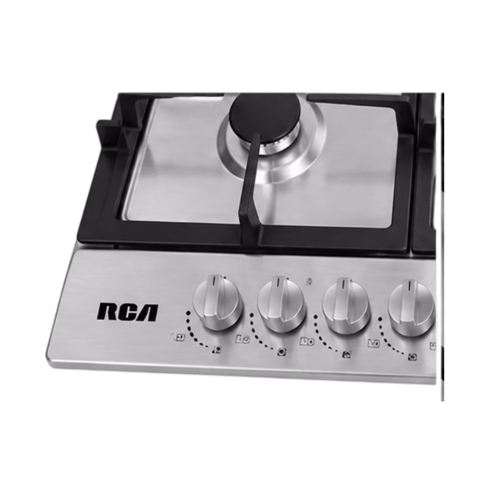 Encimera a gas 90S-005 5Q Inox RCA con perillas de control, encuéntralo en granhogar