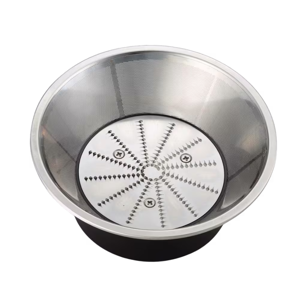 Encuentra el extractor de jugo Oster FPSTJE316W con palancas de cierre, capacidad de 500 ml, filtro de acero y al mejor precio solo en Gran Hogar