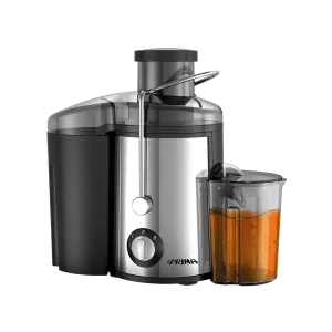 Extractor de jugo Prima AJ10B 600W vista frontal. Encuéntralo en granhogar