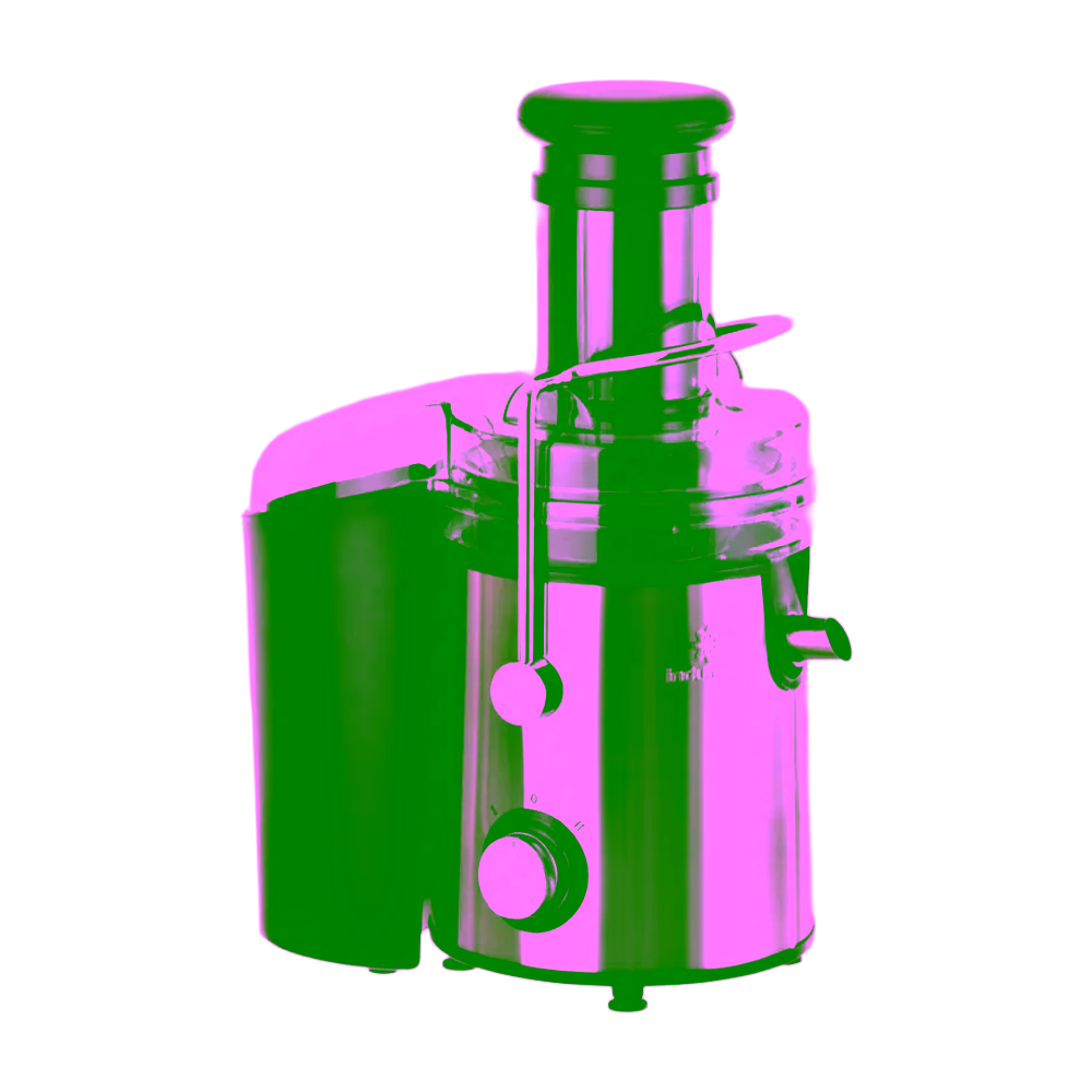 Extractor de jugo Indurama EI-CR de 800W vista lateral izquierda adquiere en granhogar