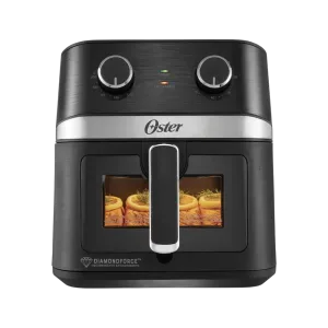 Freidora De Aire Manual Oster CKSTAF60WMDF-013 6 Litros 1700W diseño frontal Adquiere en granhogar