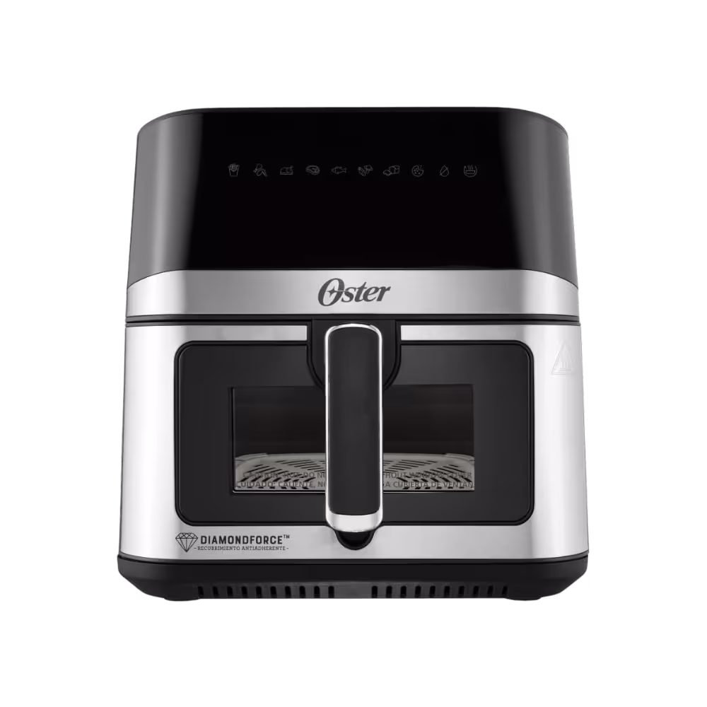 Freidora de aire Oster CKSTAF75WDSSDF-013 DiamondForce vista frontal disponible en granhogar