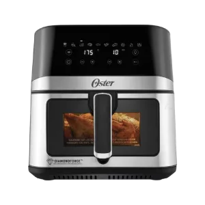 Freidora de aire Oster CKSTAF75WDSSDF-013 1600W vista frontal disponible en granhogar